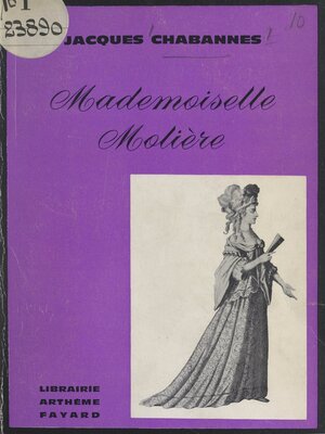 cover image of Mademoiselle Molière